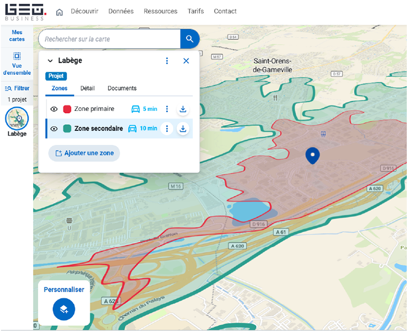 GEO Business Data insee